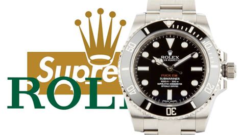 rolex supreme collab|supreme x Rolex rumors.